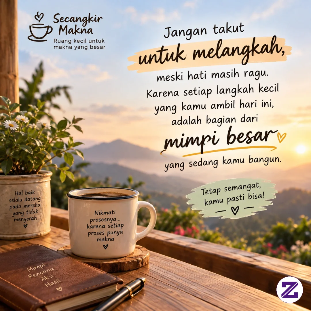 Ada Mimpi Besar Yang Akan Dicapai 😇