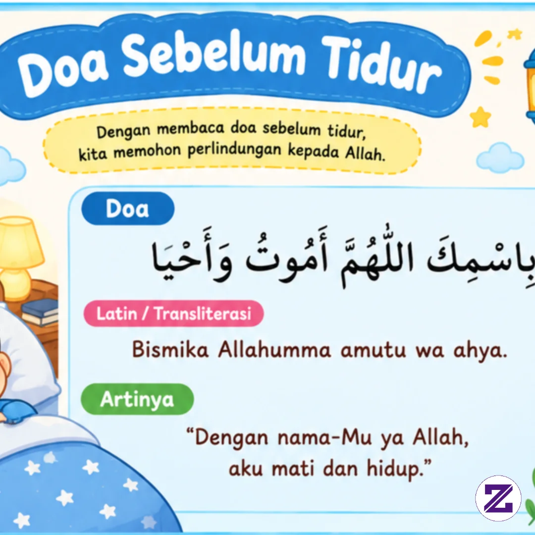 Doa Sebelum Tidur Untuk Anak2 🥰