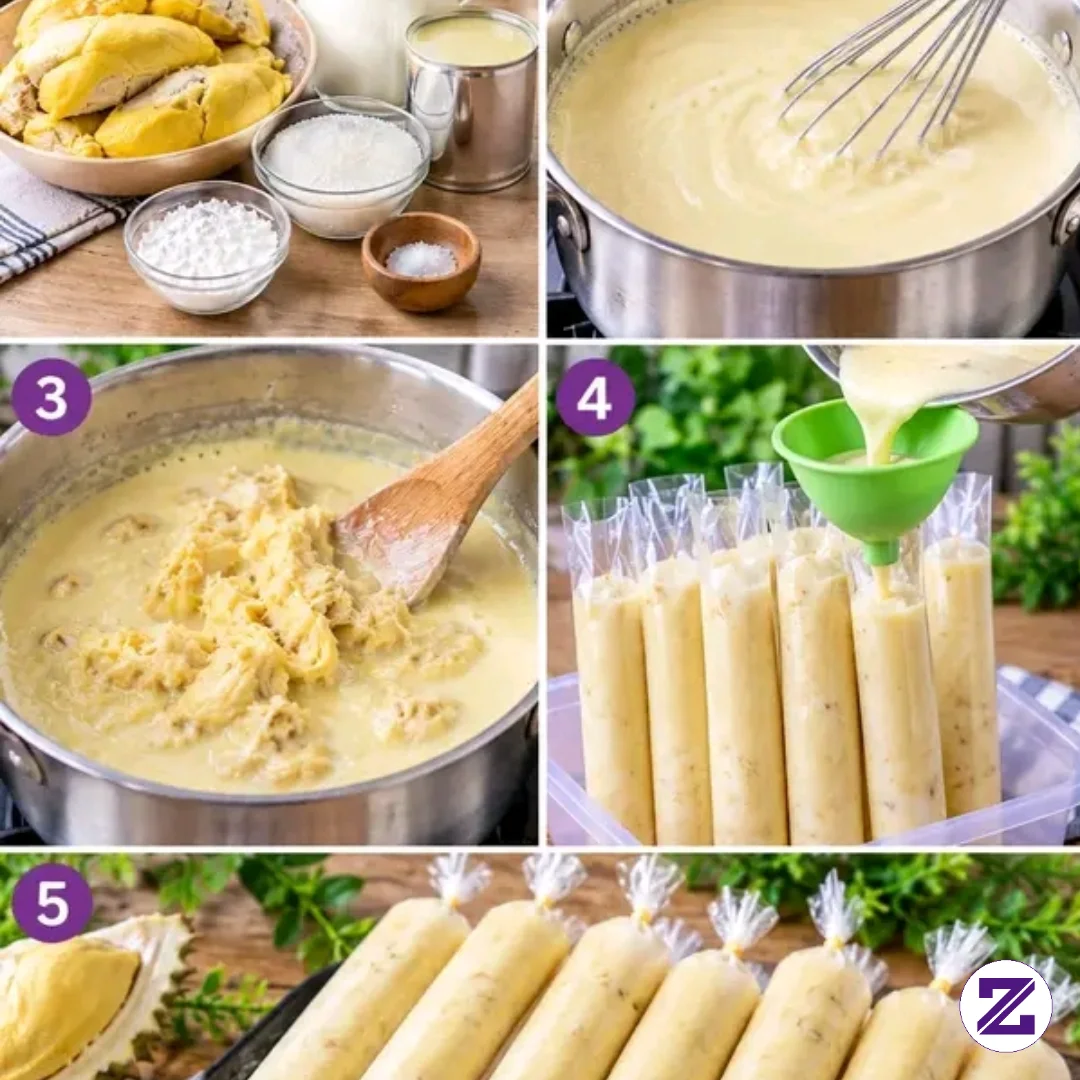 💛RESEP ES MAMBO DURIAN CREAMY