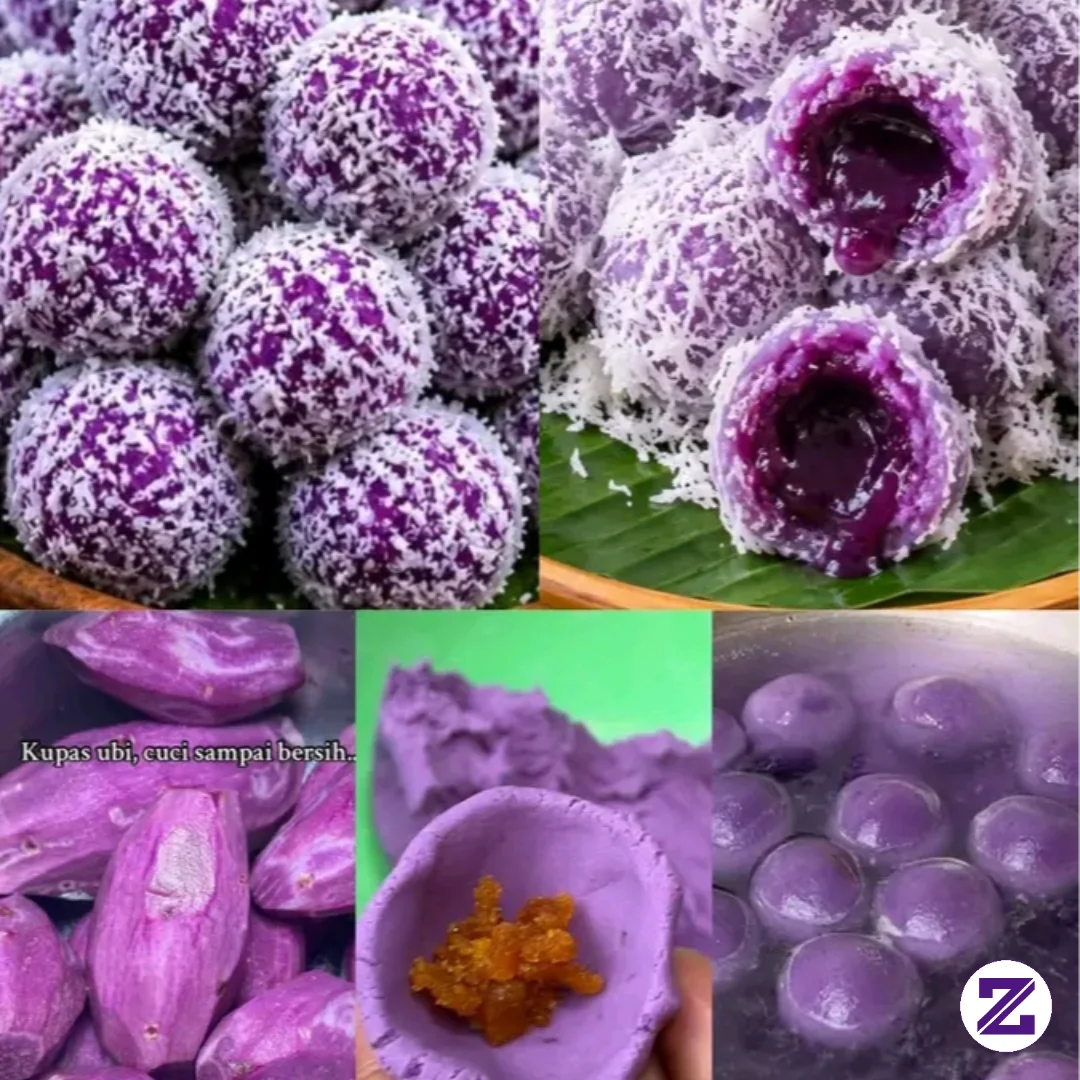 💜 Resep Klepon Ubi Ungu