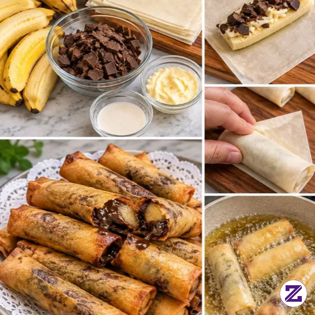 🌿 Resep Membuat Piscok Lumer & Legit 🤤😍
