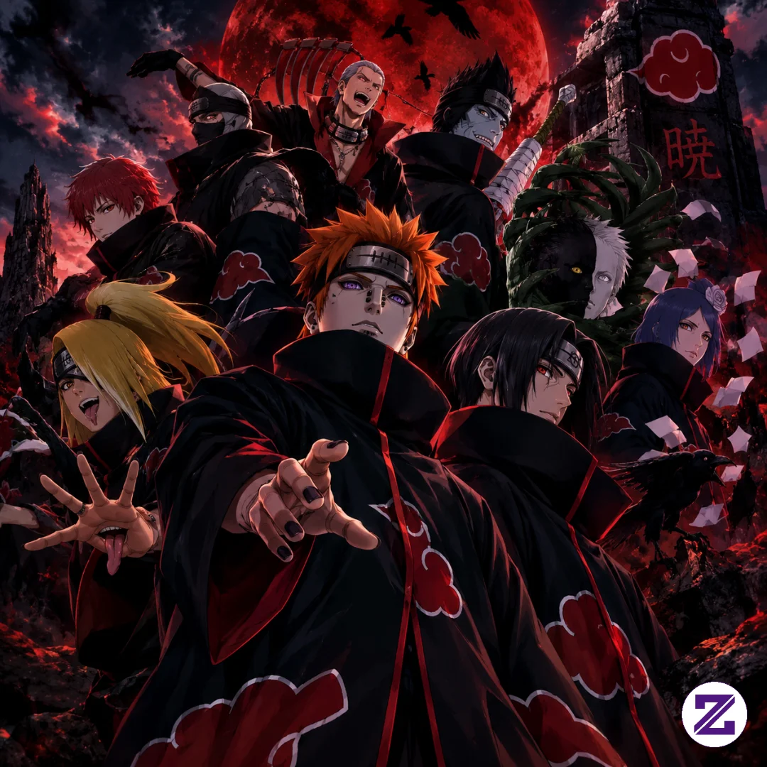AKATSUKI — Seni Anime Yang Bikin Merinding!