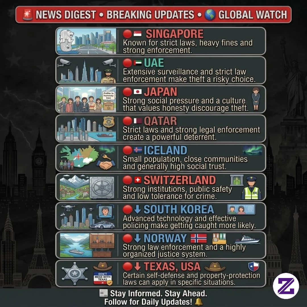 9 Countries Thieves Think Twice About In 2026 🌍🚨