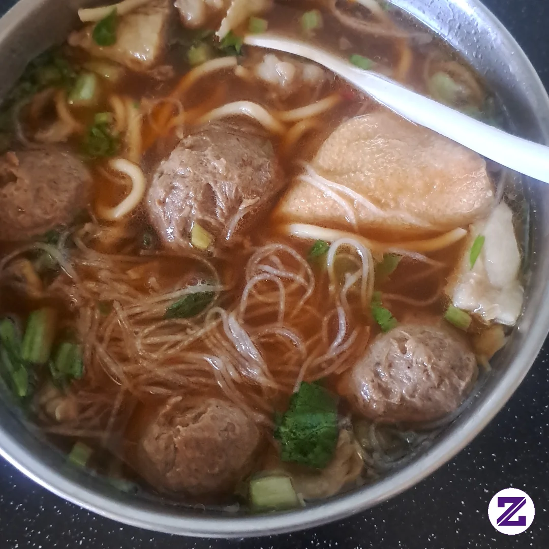 Baso Semangkok Di Taiwan Hargany 100nt ,kalau Diindo Sekitar 50rb Lebih ,tapi