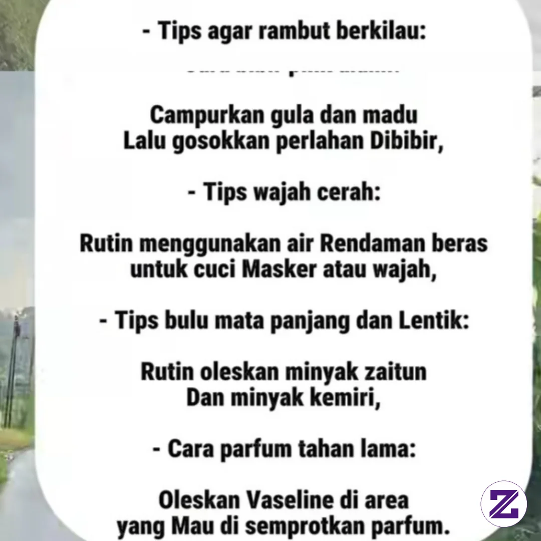 Mendapatkan Penampilan Yang Cantik Alami Tidak Harus Selalu Menggunakan Produk