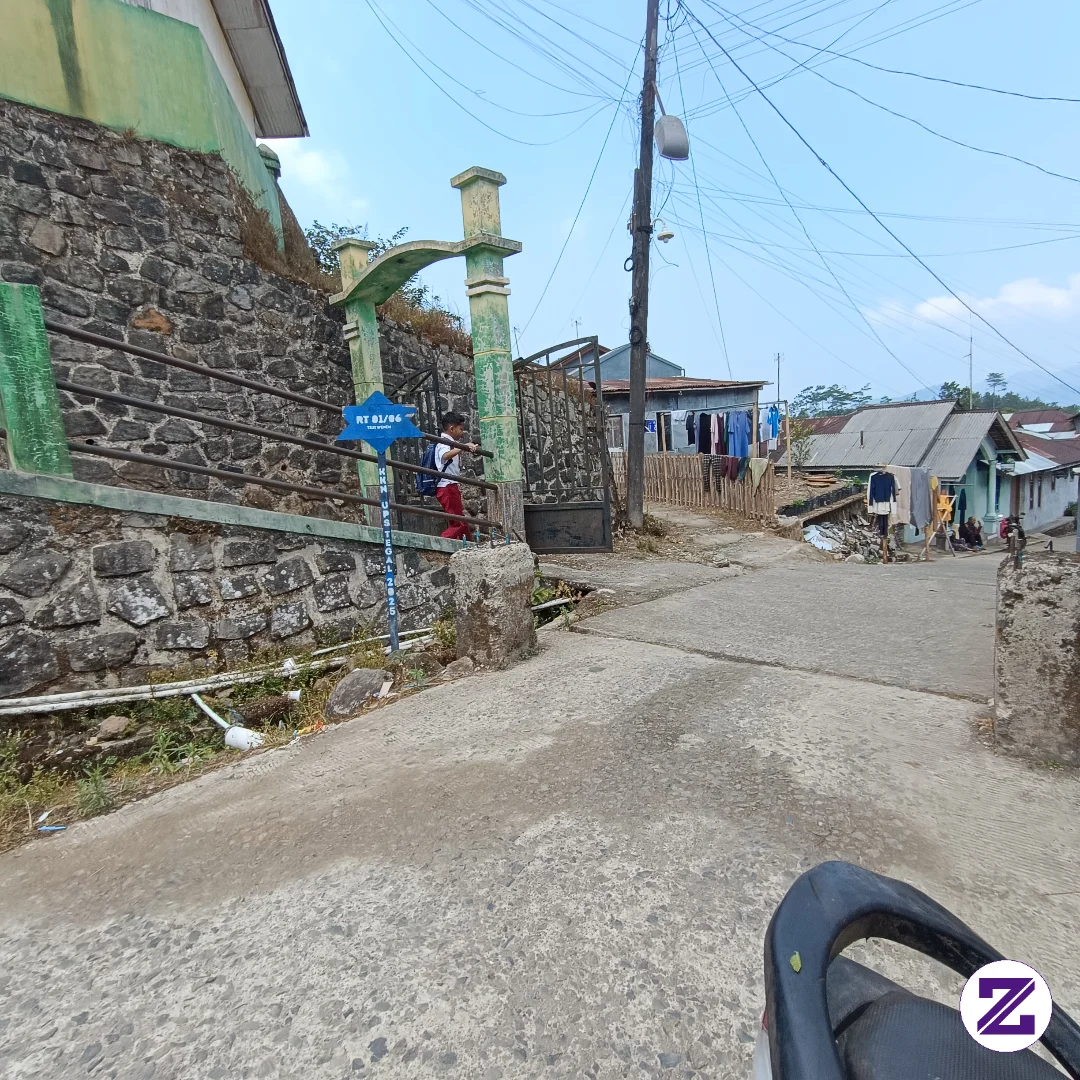Suasana Kampung Di Desa Pringamba Kecamatan Pandanarum Banjarnegara
