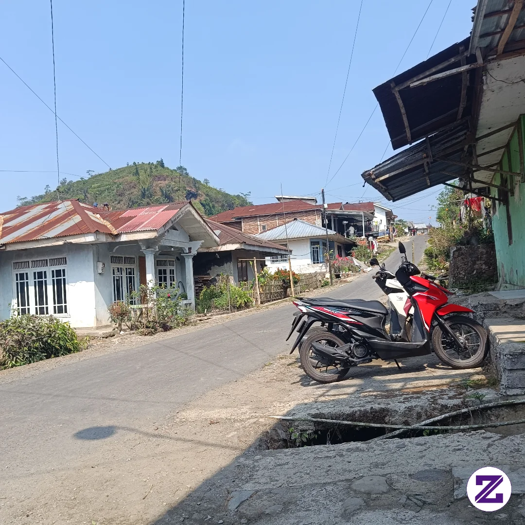Suasana Pagi Di Dusun Bantengan Desa Sirongge Kec Pandanarum Banjarnegara
