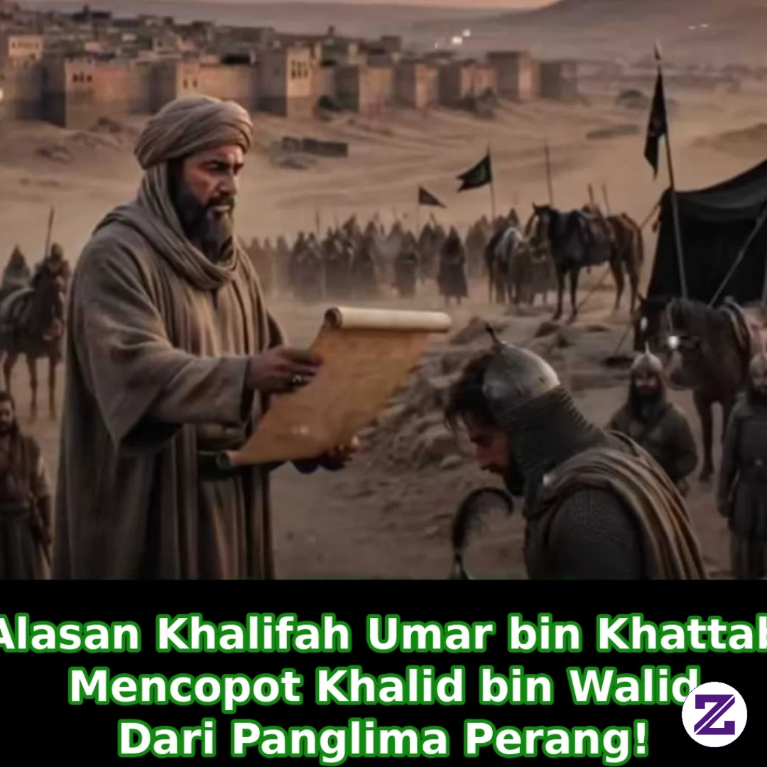 ALASAN KHALIFAH UMAR BIN KHATTAB MENCOPOT KHALID BIN WALID DARI PANGLIMA PERANG!