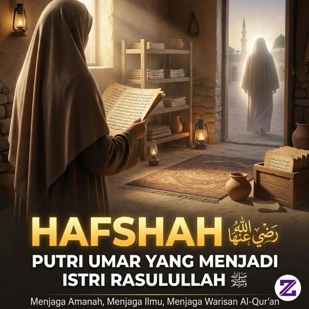HAFSHAH BINTI UMAR RA - PENJAGA AL-QUR'AN