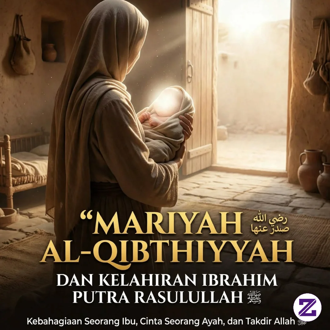 MARIYAH AL-QIBTHIYYAH DAN KELAHIRAN IBRAHIM PUTRA RASULULLAH صلى الله عليه وسلم