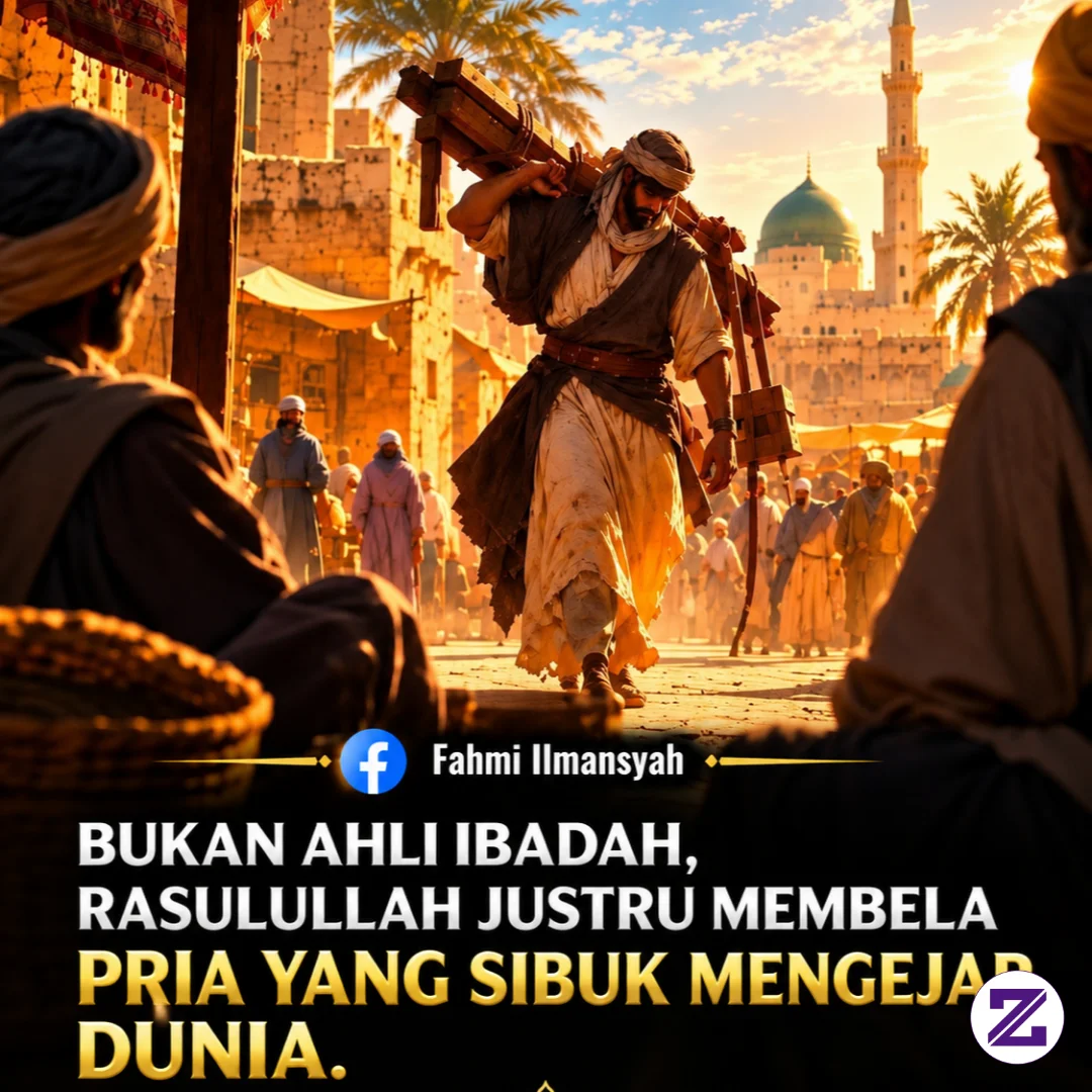 KISAH LENGKAP: PEMIKUL KAYU YANG DIBELA RASULULLAH
