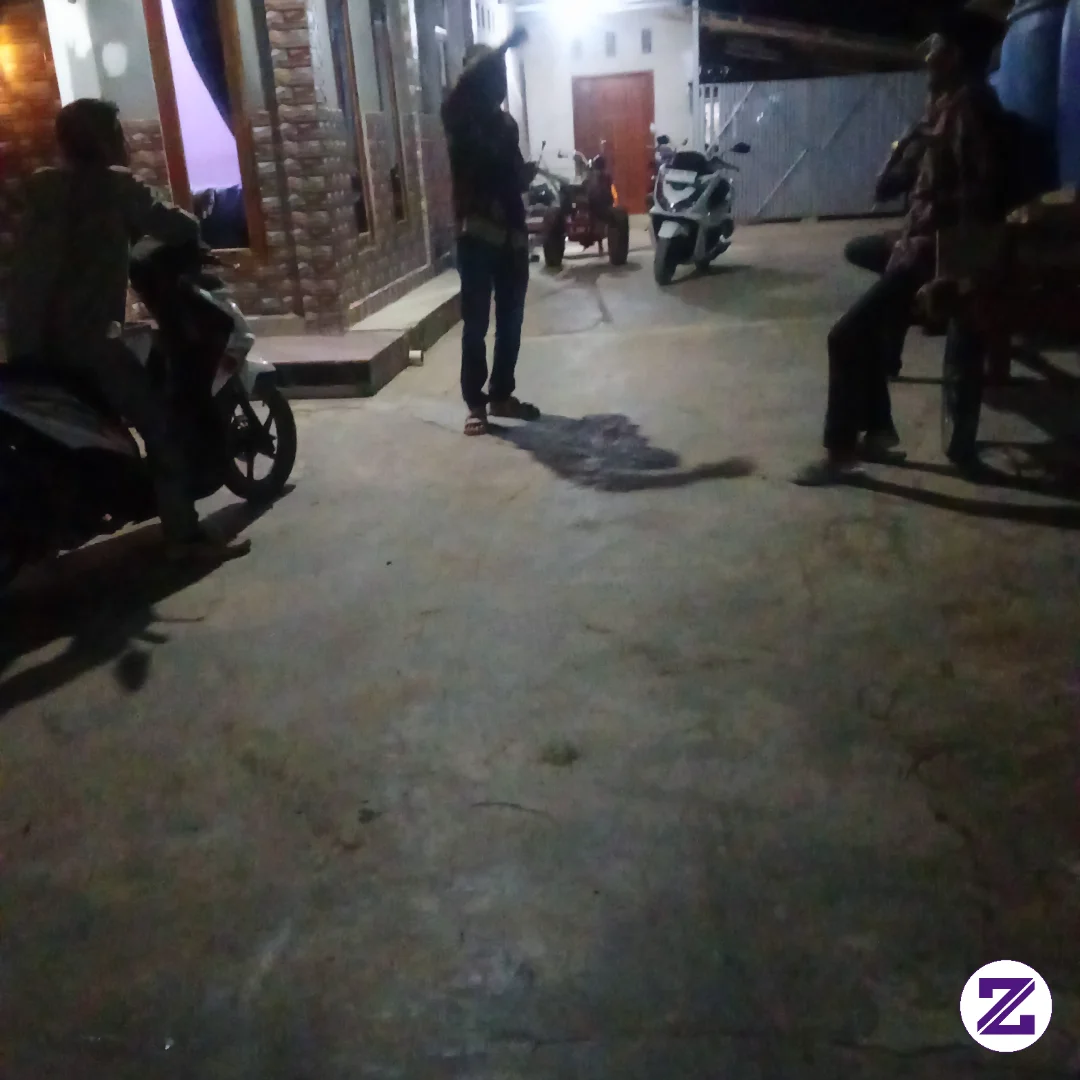 Beginilah Kalo Suana Malam Hari Di Tempat Sya Sepi Sunyi Tapi Banyak Lampu Yg