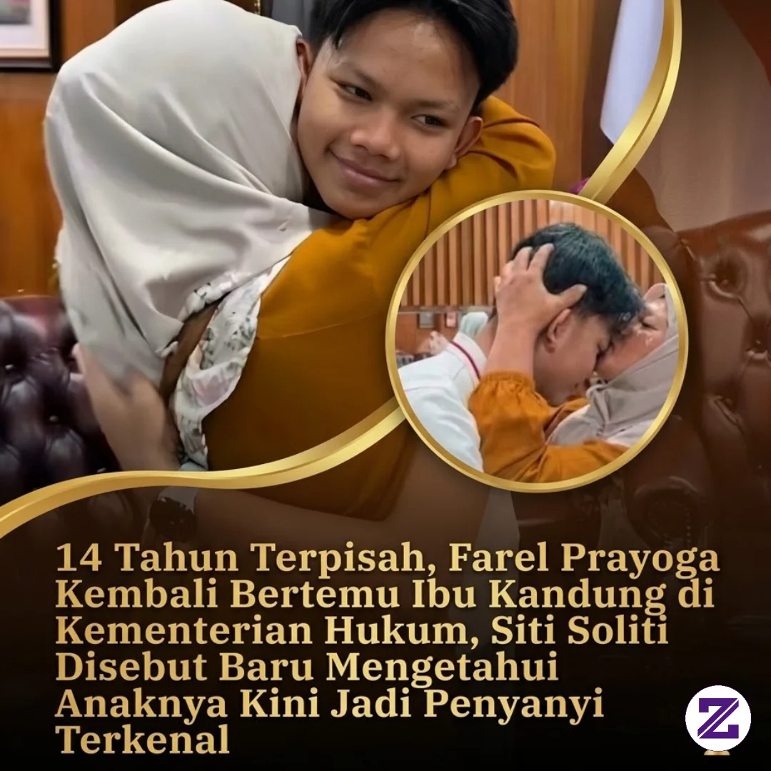 Ternyata Ini Sosok Ibu Kandung Farel Prayoga, 14 Tahun Terpisah Akhirnya Bertemu