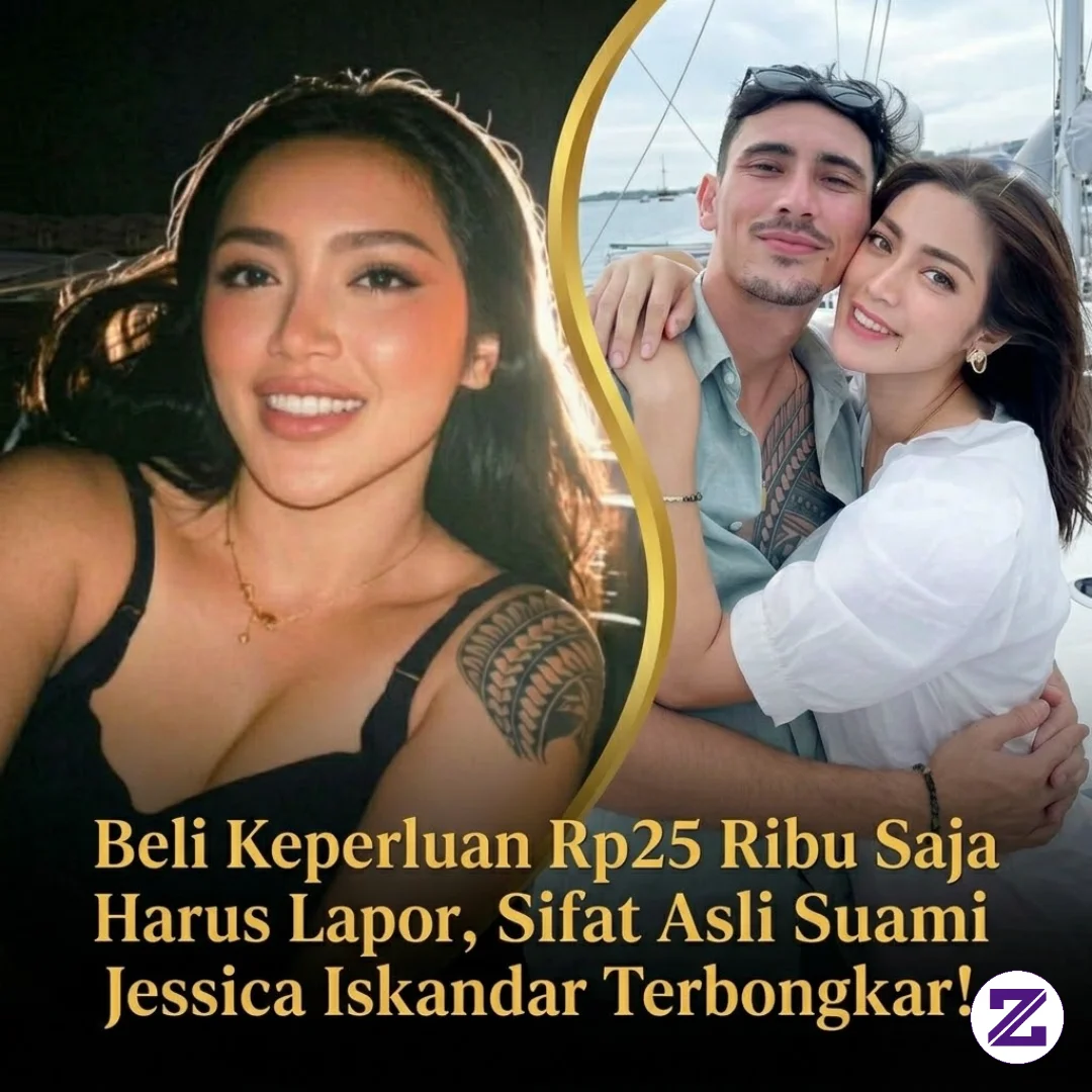 Belanja Rp25 Ribu Saja Harus Lapor, Sifat Asli Suami Jessica Iskandar Terbongkar