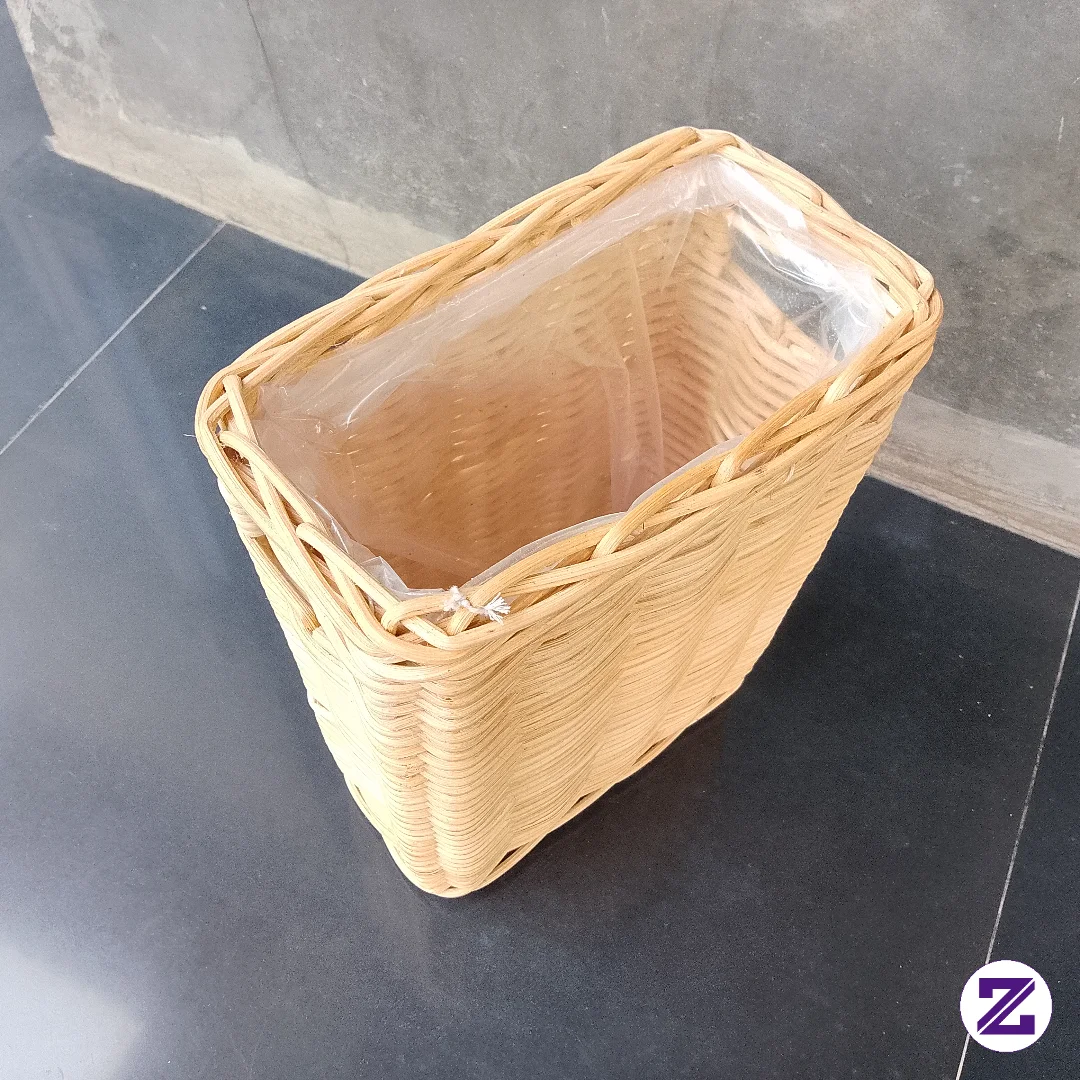 Keranjang Rotan Natural (Alami)