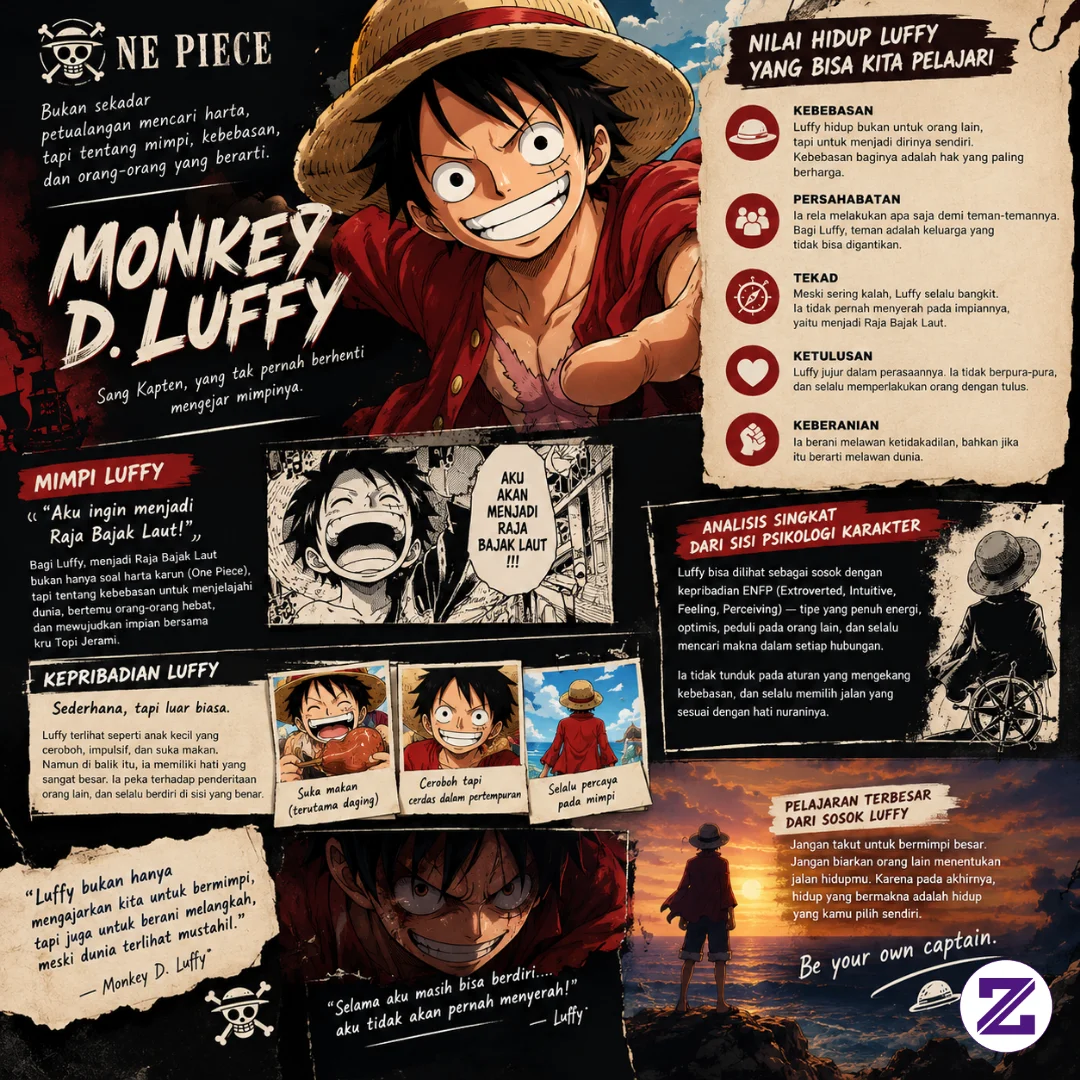 🏴‍☠️ **LUFFY ITU SEBENARNYA SEKUAT APA? BUKAN CUMA DARI KEKUATANNYA.**