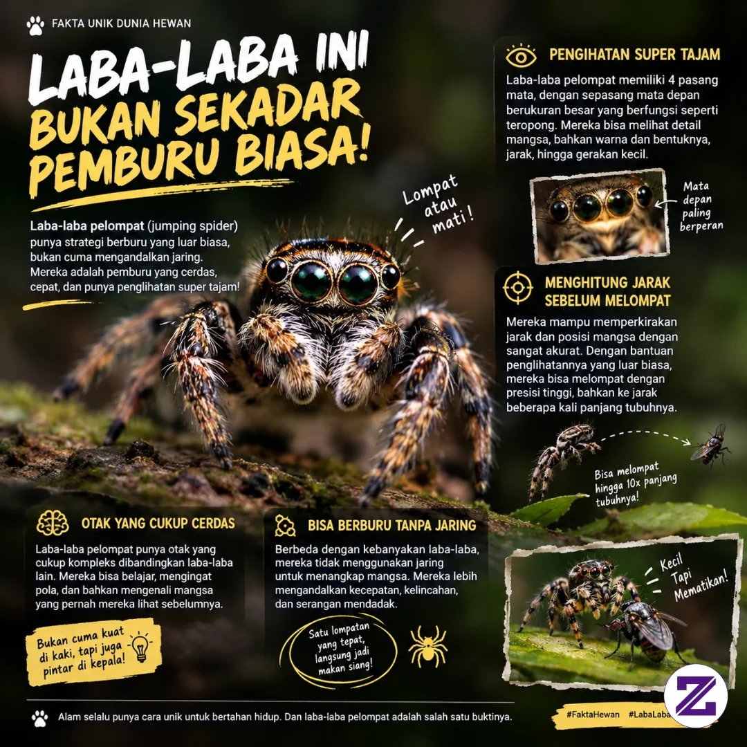 🕷️ **KALAU KAMU MELIHAT LABA-LABA KECIL INI, JANGAN LANGSUNG DIUSIR! 😳**