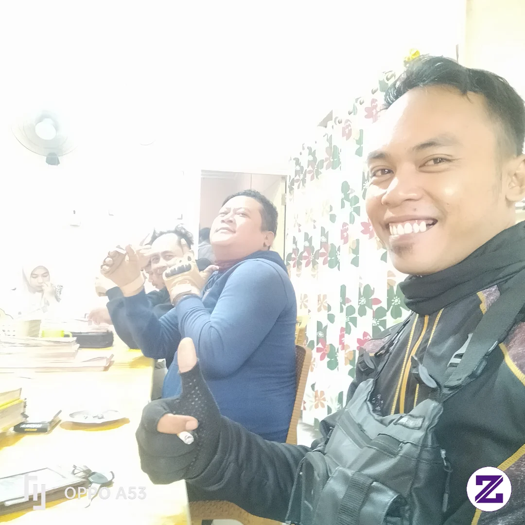 Kebersamaan Sebelum Brangkat Beraktivitas