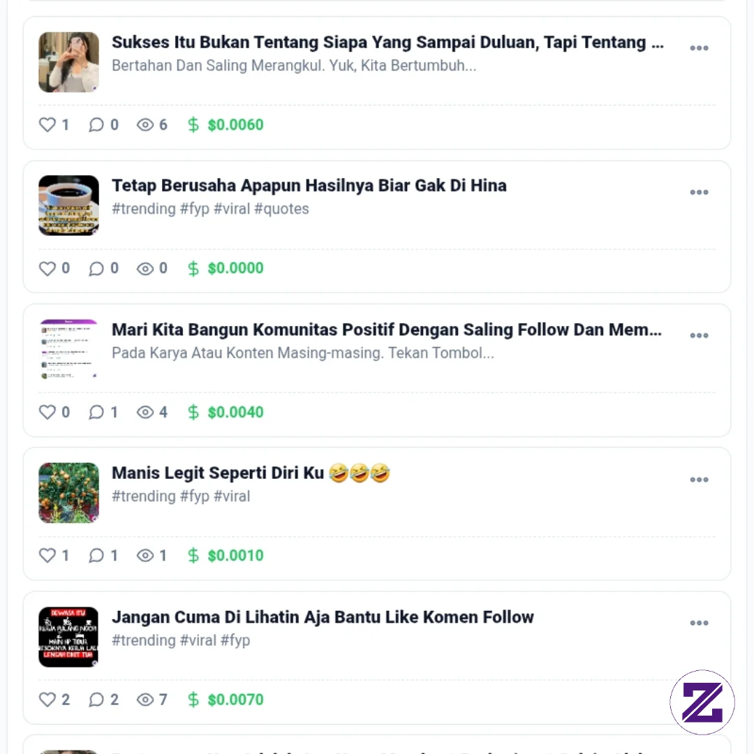 Bagaimana Keadaan Dashboard Zoyalink Mu Bestie Apakah Ada Kemajuan