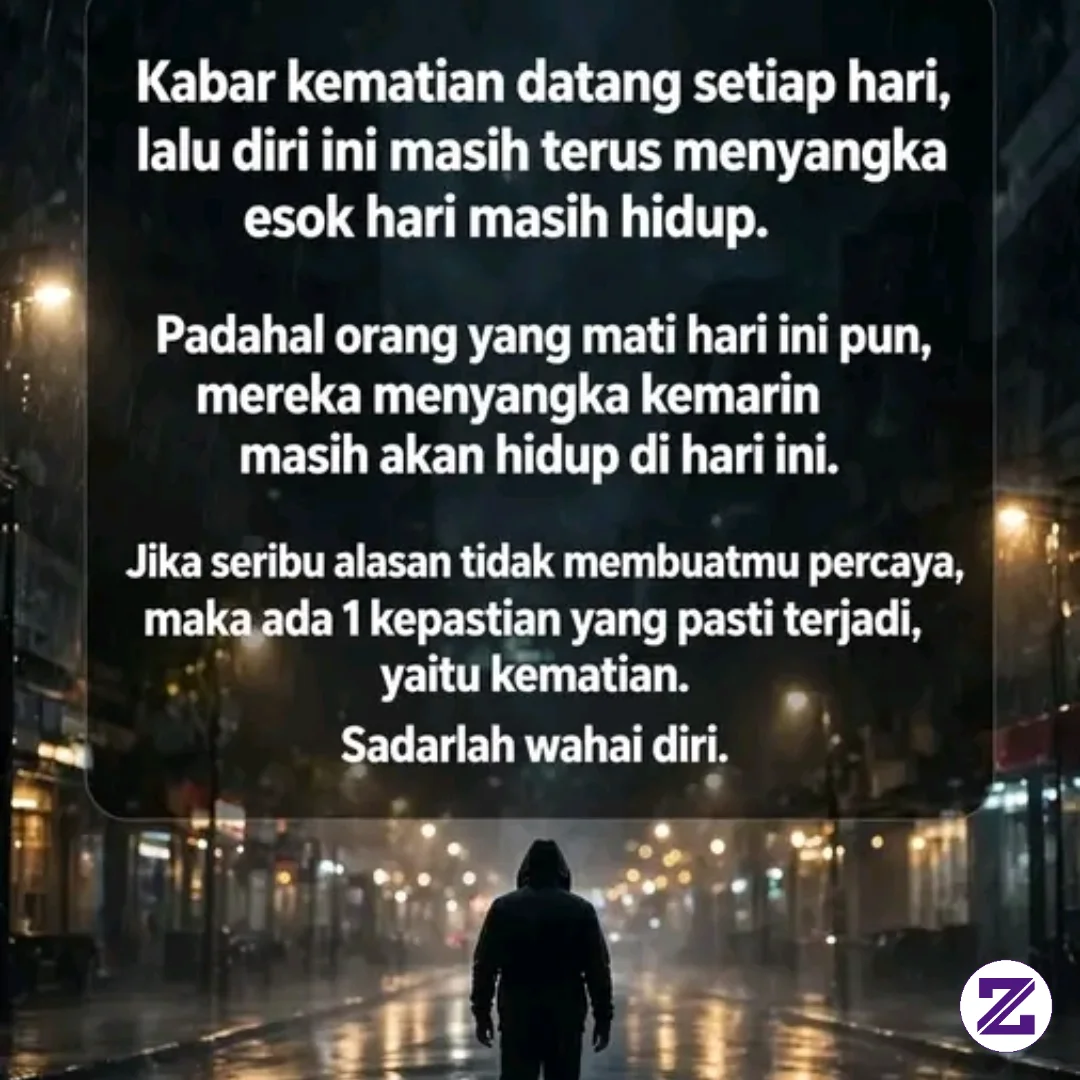 Sadarlah Wahai Diri Sendiri