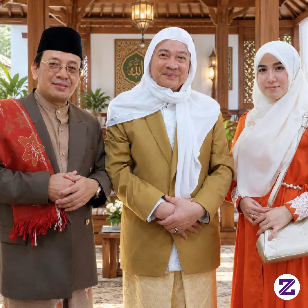 Moment Kebersamaan Qori Muammar Za Dan Istri Bersama Almagfurlah Abuya Uci