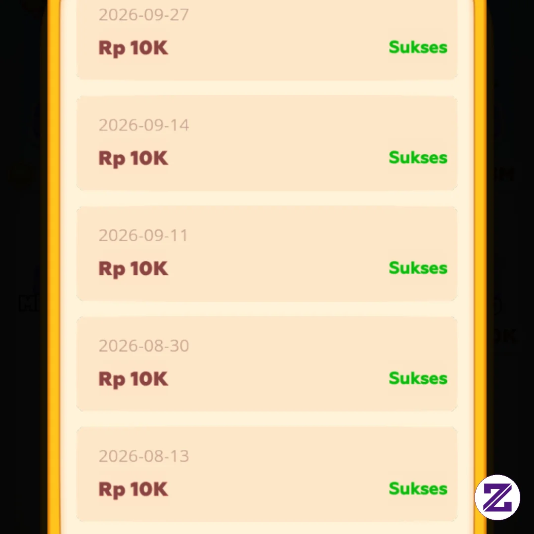Biarpun Penarikan Receh Tapi Dikumpulin Dan Hasilnya Mencapai 500k 🤑🤑