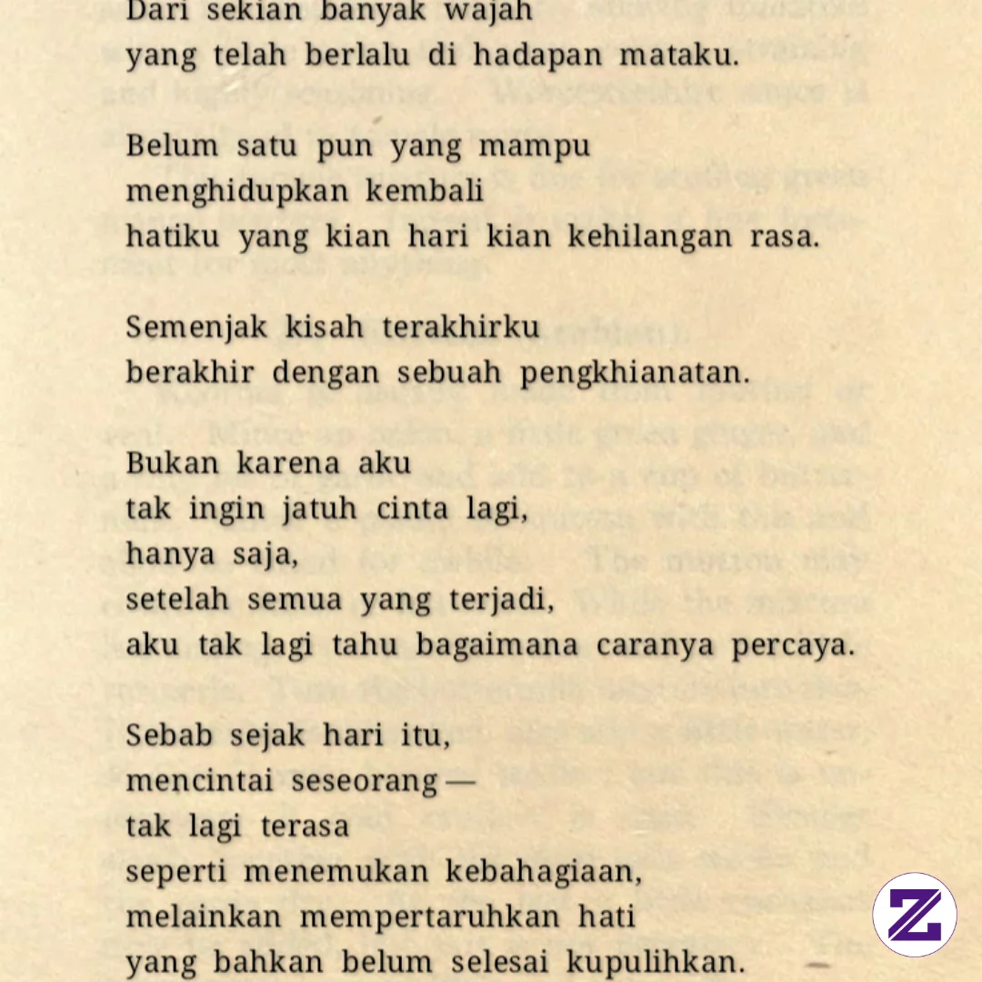 Tak Lagi Seutuh Dulu