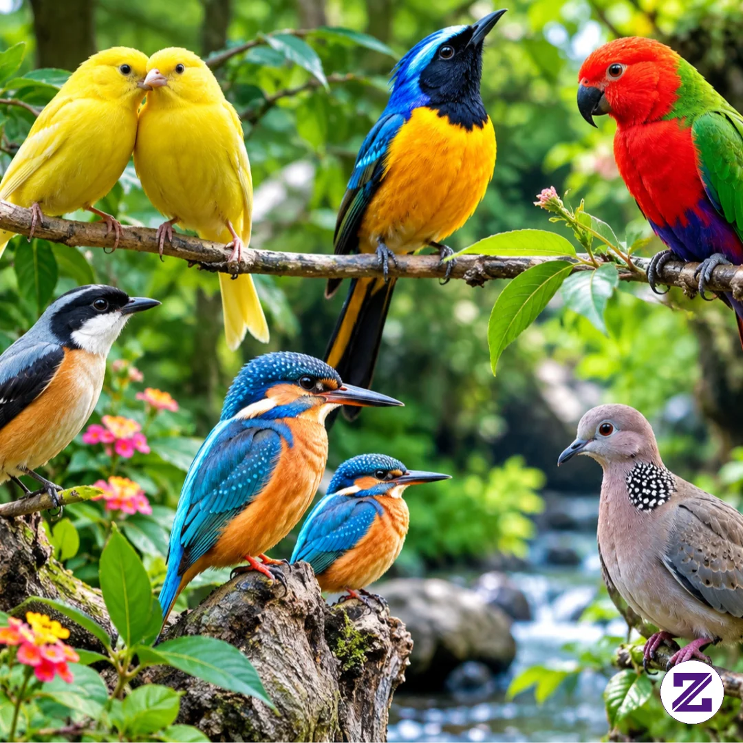 Burung-burung Indah Dan Menawan Ada Yang Punya