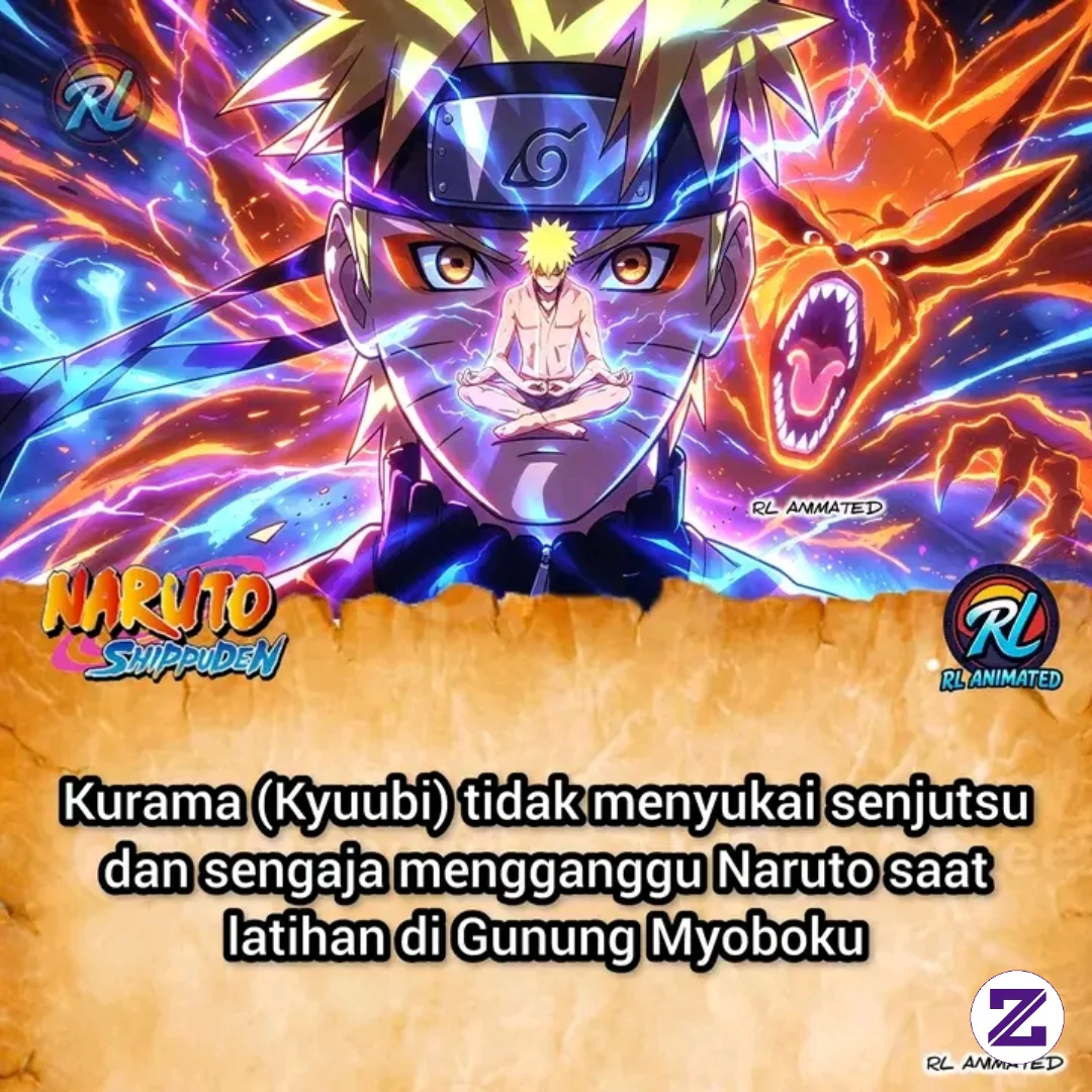Alasan Utama Kurama (Kyuubi) Tidak Menyukai Senjutsu Dan Sengaja Mengganggu