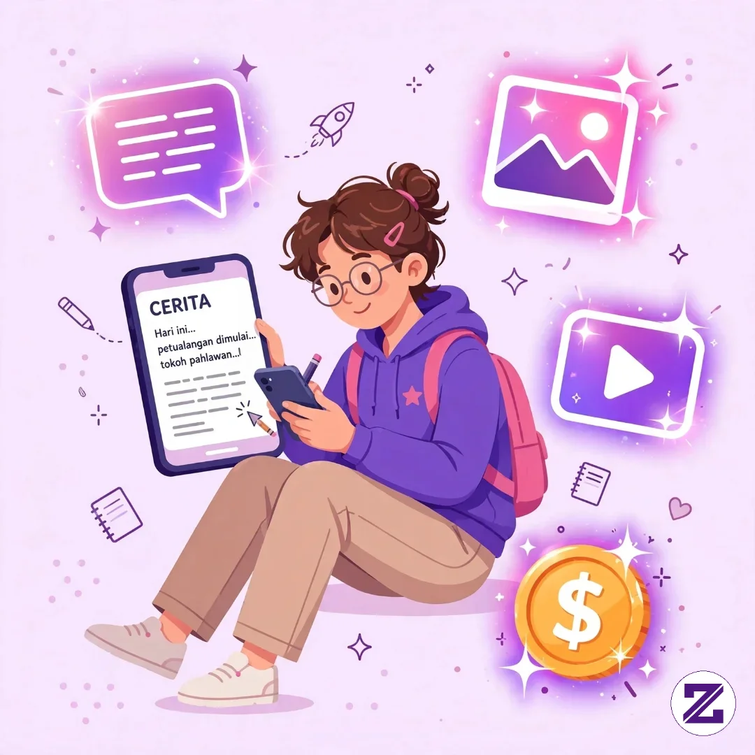 Zoyalink Monetasi Tidak Hanya Video Atau Gambar, Teks Pun Dibayar