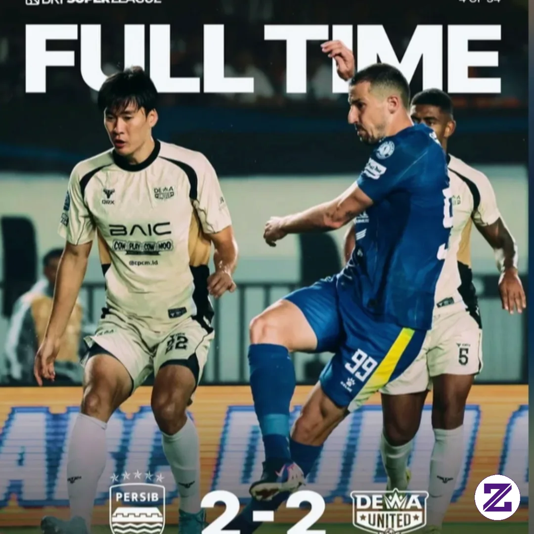 Full Time Persib Vs Dewa United