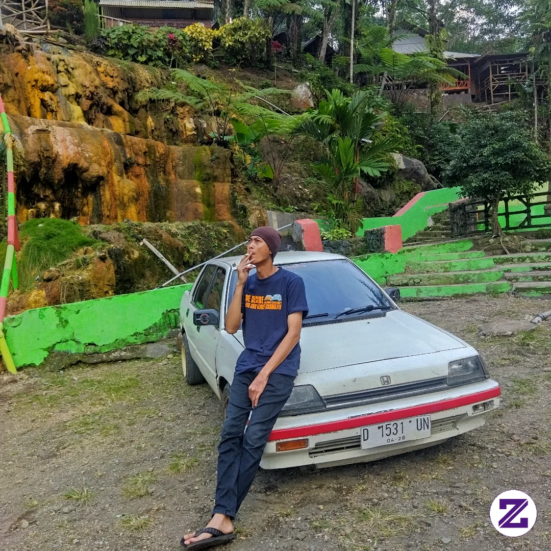 Menikmati Pemandangan Gunung Galunggung Di Pemandian @citiis.