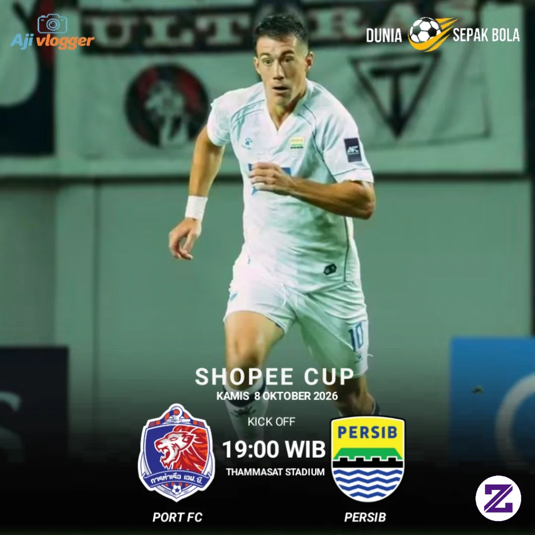 ✅SHOPEE CUP — PORT FC Vs PERSIB BANDUNG 🇹🇭🇮🇩