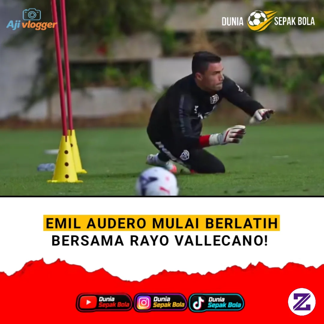 Kiper Timnas Indonesia, Emil Audero, Sudah Mengikuti Sesi Latihan Bersama Rayo