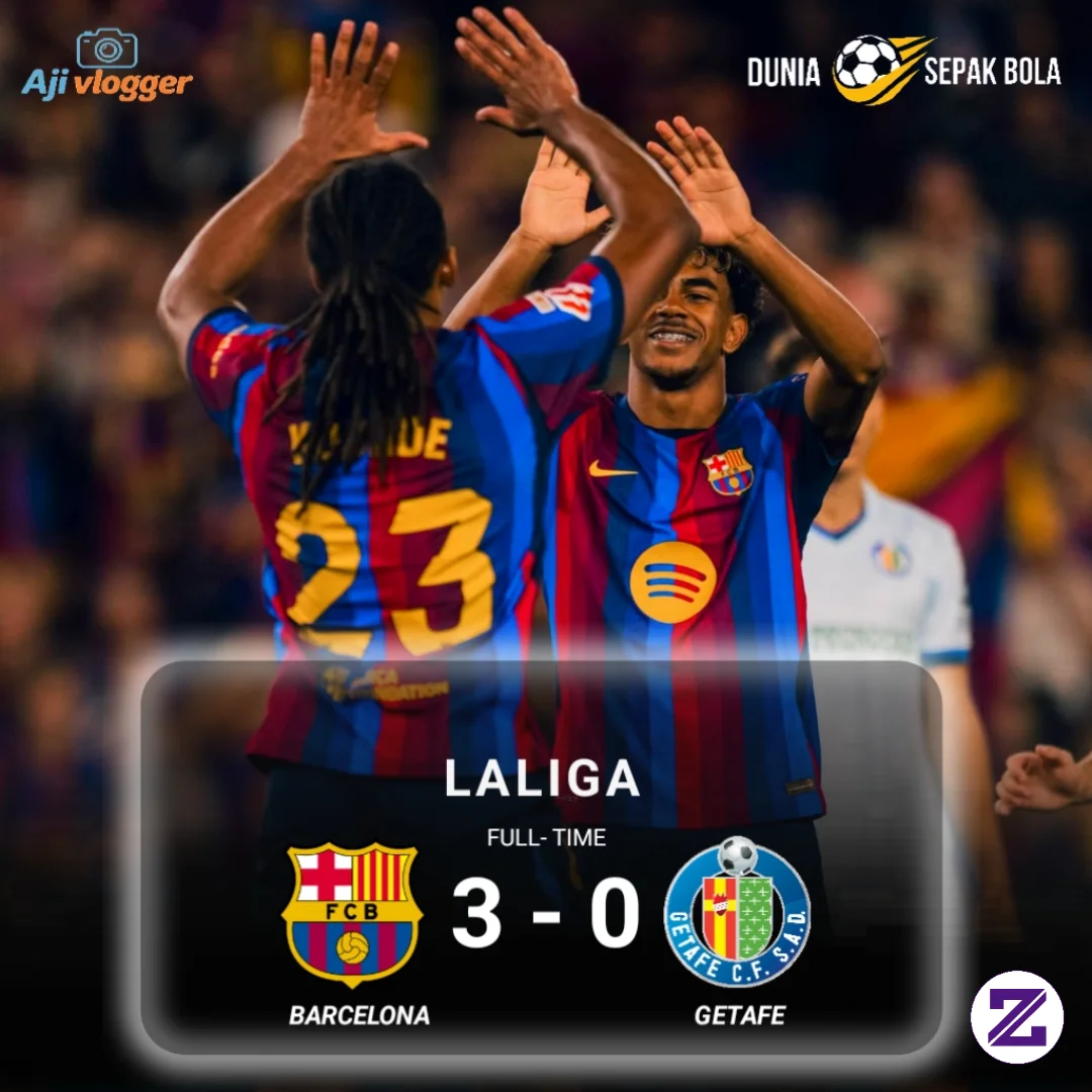 FT: Barcelona 3 - 0 Getafe