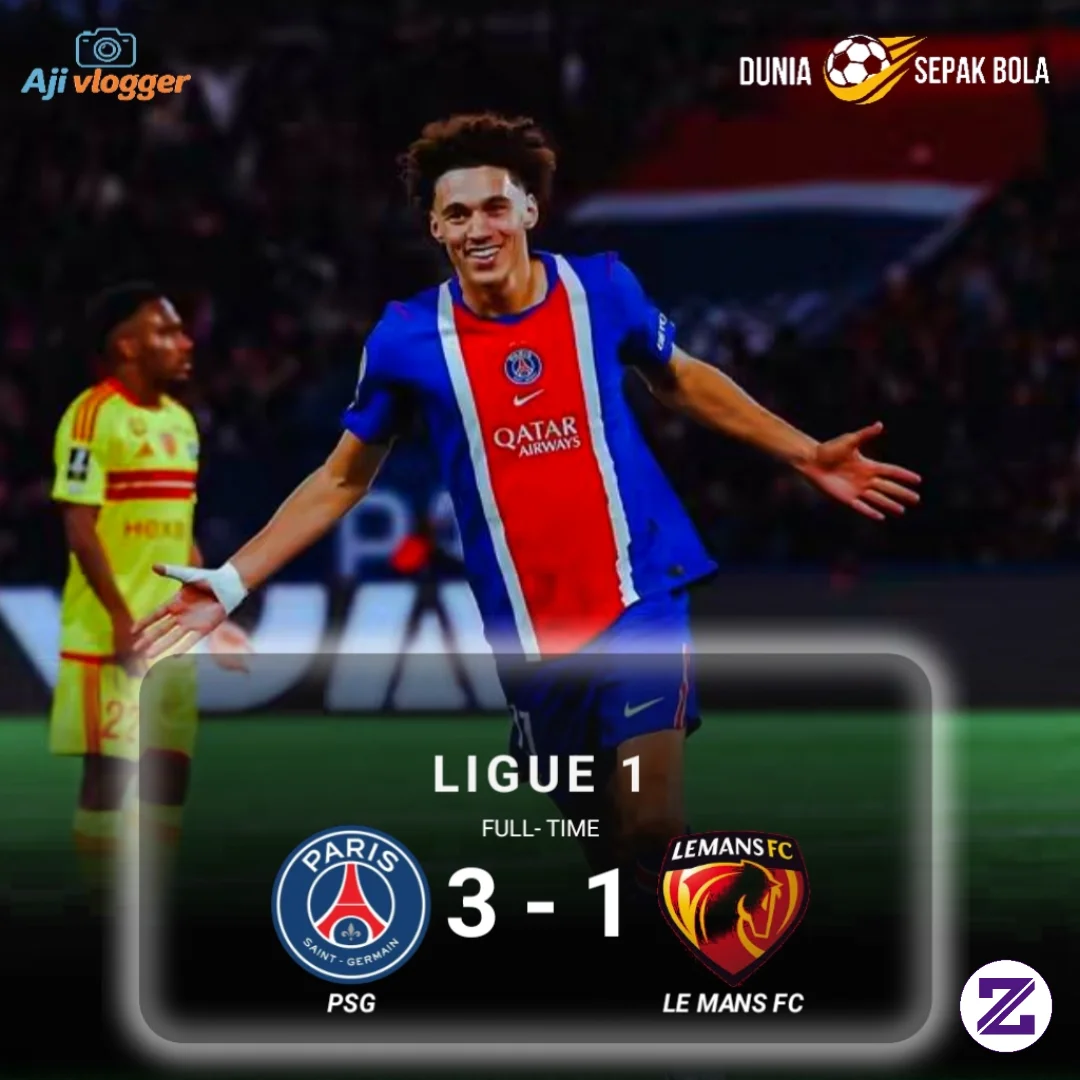 FT: Psg 3 - 1 Le Mans Fc