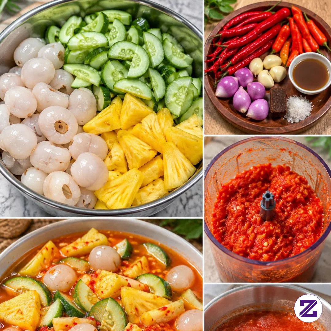 Bikin Asinan Buah Seadanya GK Hrus Yg Mahal Bahanya Bisa Gnti Lainya Cocok Sama