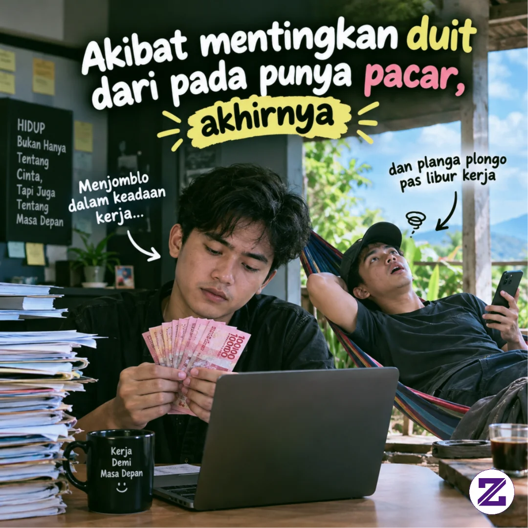 Kerja Terus, Pacar Kapan? 😂 Akhirnya Libur Malah Planga-Plongo