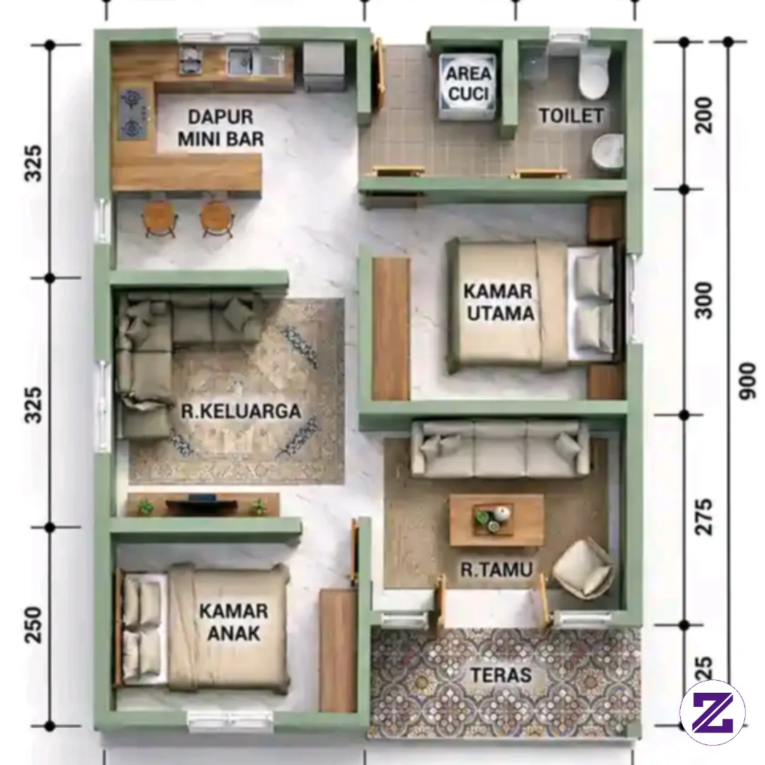 Rumah Impian, Sederhana Saja