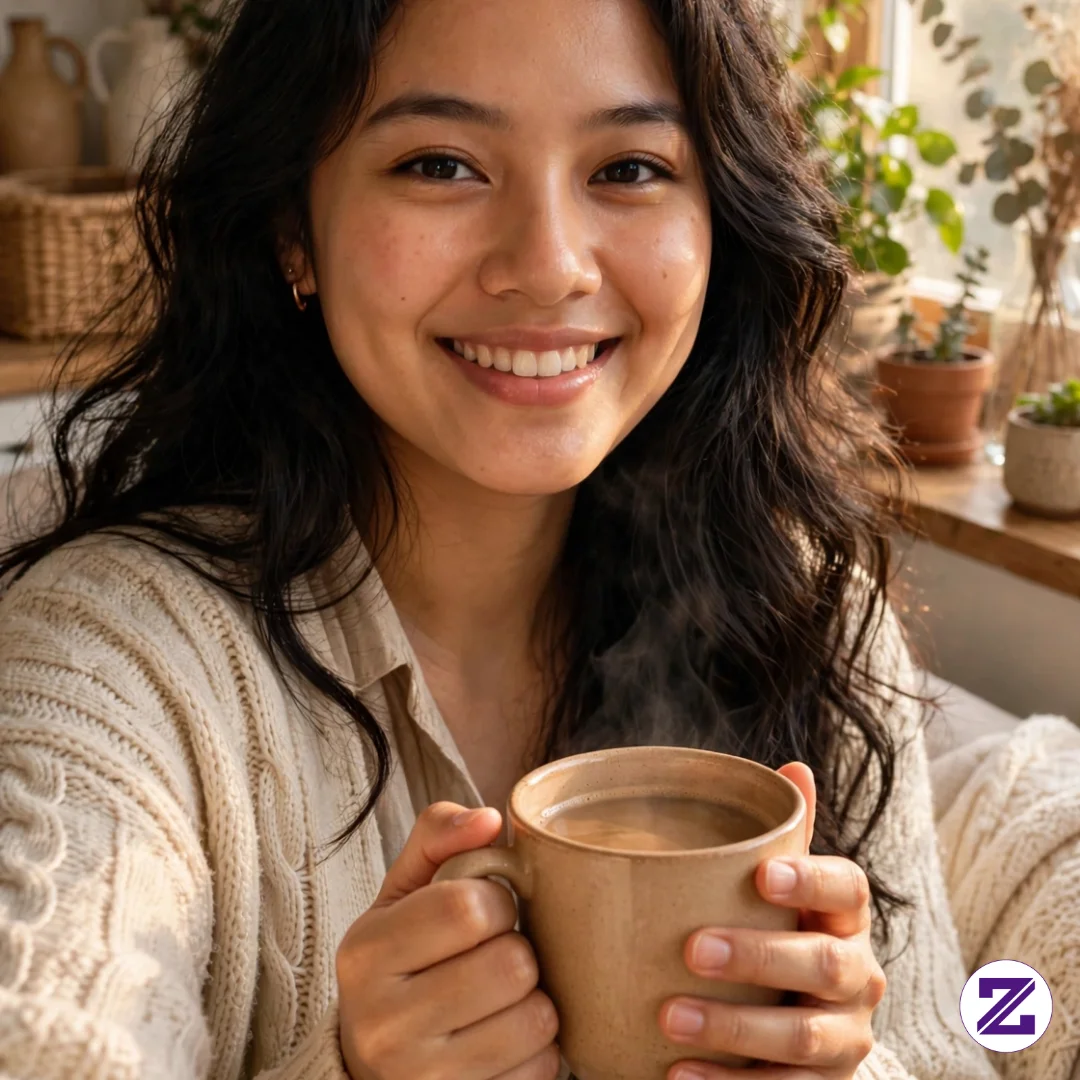 Selamat Pagi, Semuanya! ☀️ Rutinitas Pagi Favoritku: Duduk Dekat Jendela Sambil