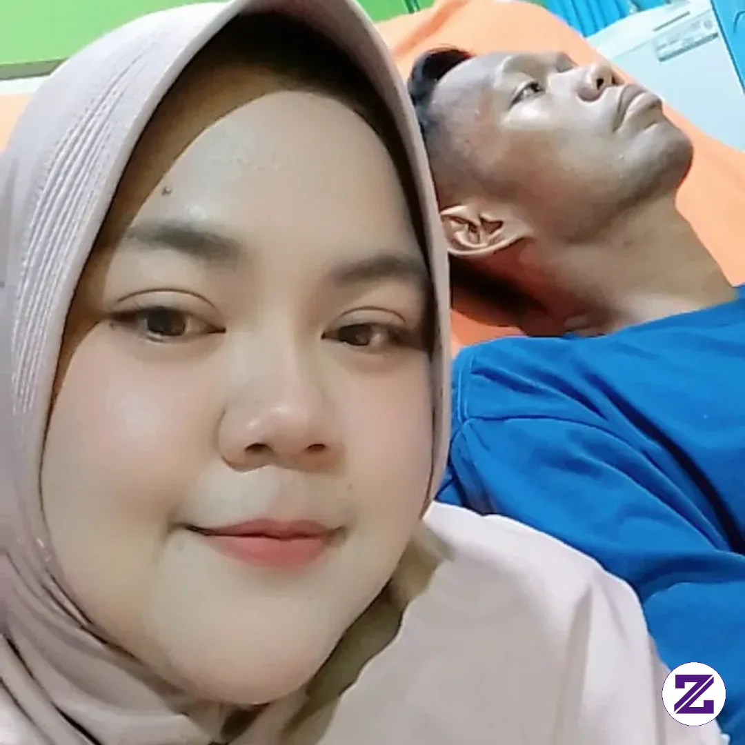 Nemenin Suami Cuci Darah.
