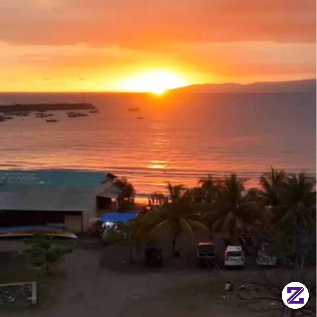 Sunset Pantai Batu Bintang Palabuhanratu