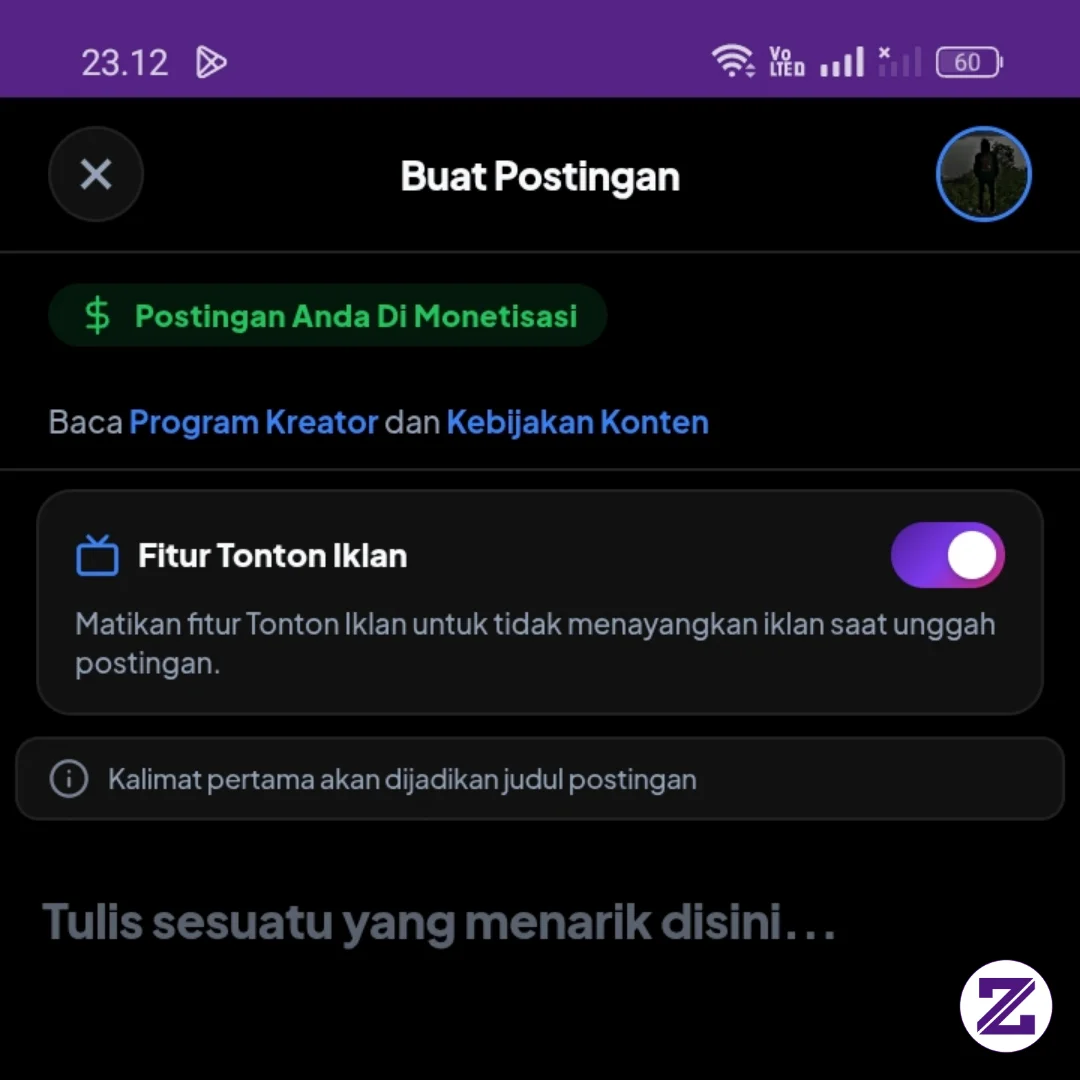 Apakah Ada Yang Sama Denganku Filtur Iklan Nya Sudah Muncul Kah Yang Punya
