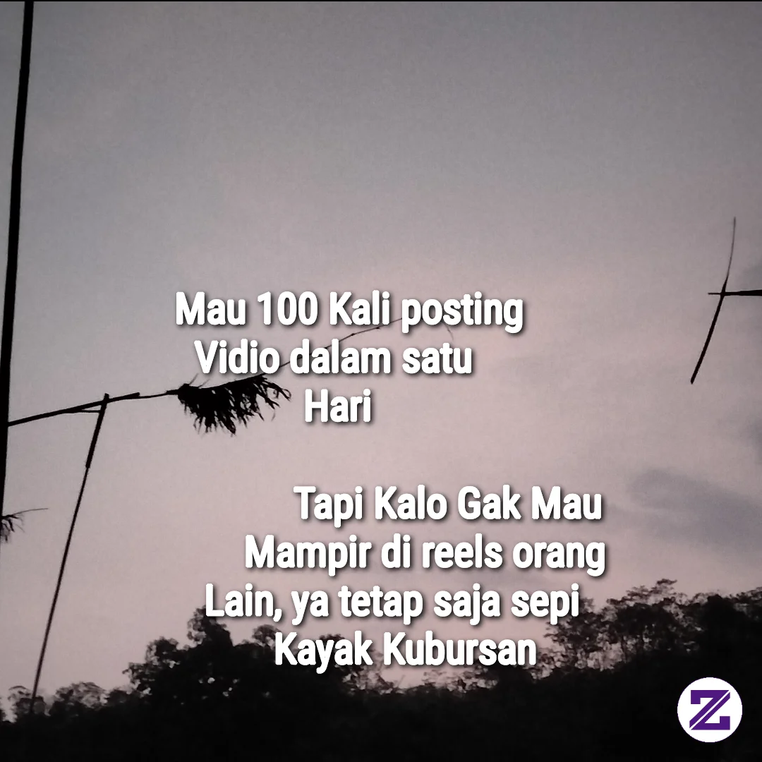 Kalo Ingin Konten Kita Rame Cukup Sapa Semua Konten Orang Lain Yang Lewat Di