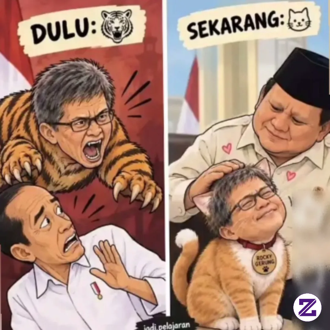 Dulu Rocky Adalah Harimau Yg Mengaum Kritis Atas Kebijakan2 Pemerintah,