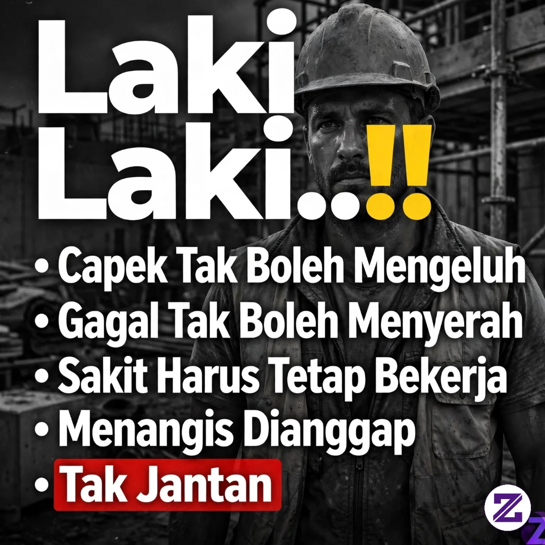Laki-laki Yang Harus Selalu Kuat Dalam Setiap Keadaan Dan Kondisi