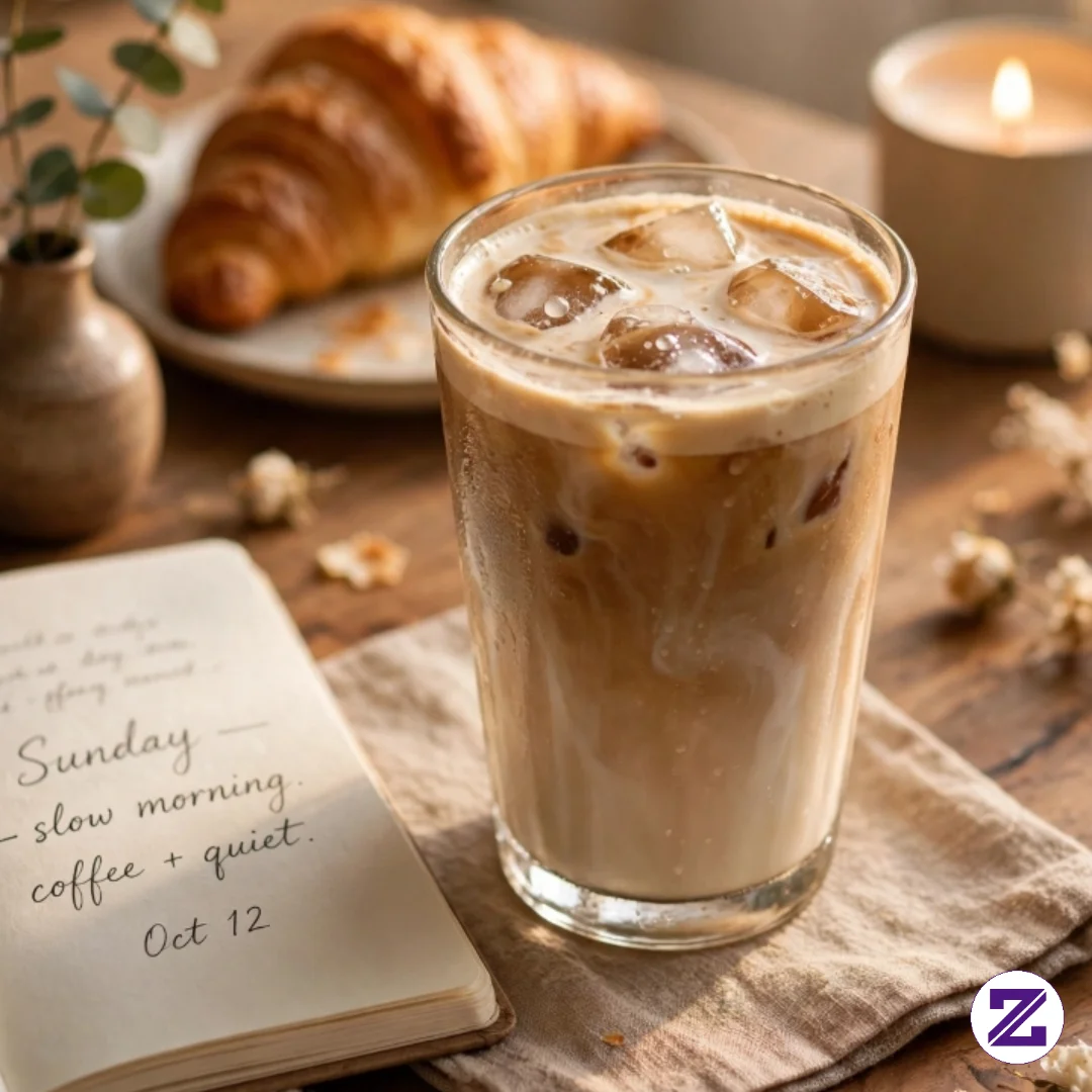 Minum Ice Coffe Di Siang Hari☕