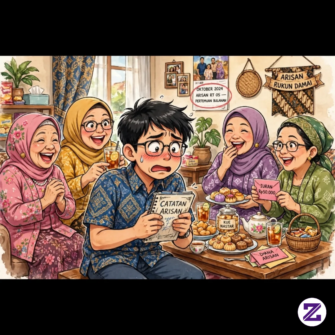 RAPAT RT YANG SALAH MASUK😆