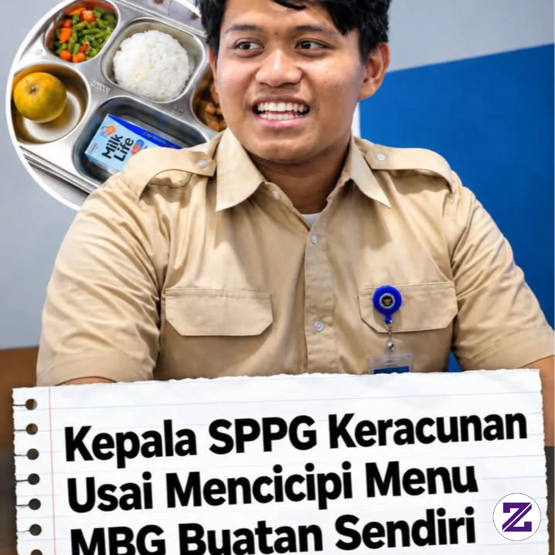 Kepala SPPG Jati Karanganyar Mual Dan Muntah Usai Cicipi Ayam Rempah MBG, Menu