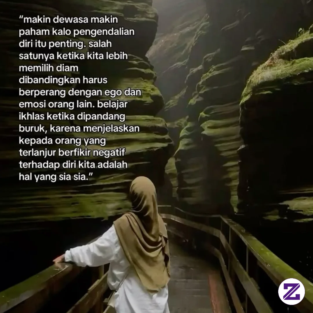 Semakin Dewasa, Pengendalian Diri Itu Penting🌻